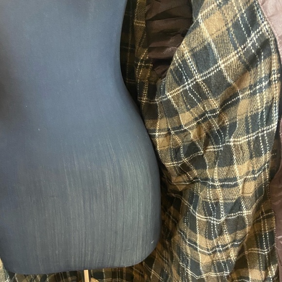 Brown/Maroon Vintage British Mist Trench Rain Coat - Picture 13 of 13